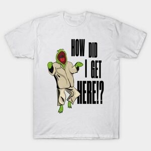 Kermit The Frog How Did I Get Here Talking Heads Kermit The Frog Tshirt